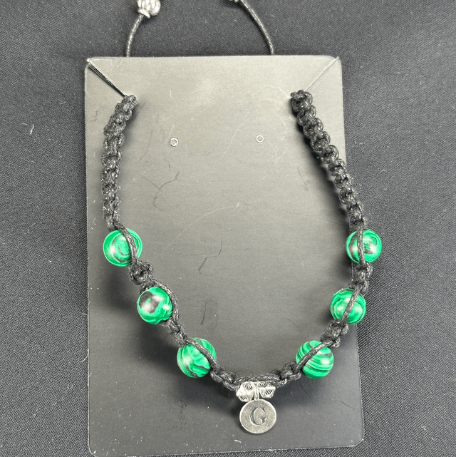 Bracelet - Macrame Custom Made with Letter 