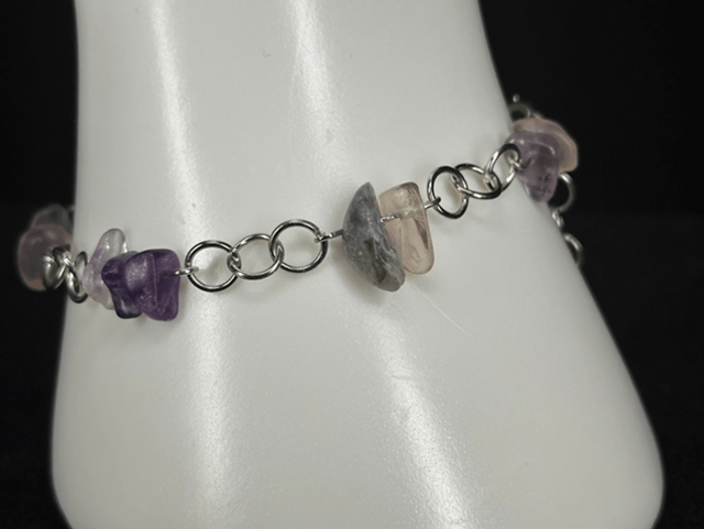 Chain Bracelet - Chip Crystal