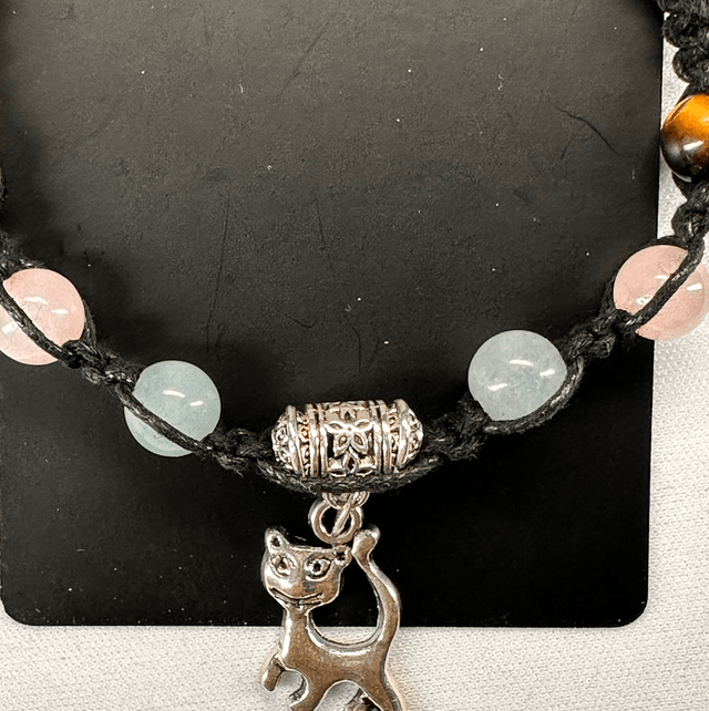 Bracelet - Macrame with Charm 